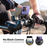 Joyroom 2024 Bike Phone Holder  One-Hand Operation Bicycle Motorcycle Phone Holder for 4.7-7" Mobile Phone Shockproof