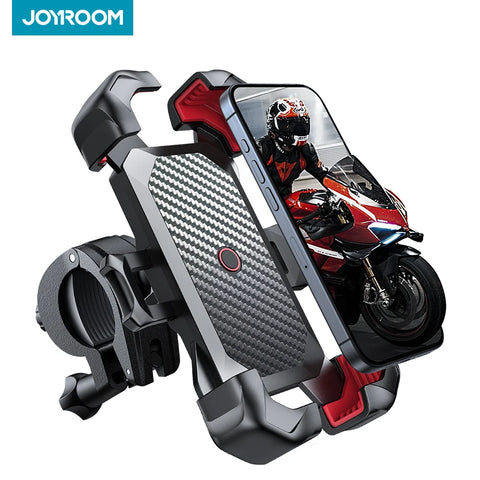 Joyroom Bike Phone Holder 360° View  Bicycle Phone Holder for 4.7-7 Inch Mobile Phone Stand Shockproof Bracket GPS Clip
