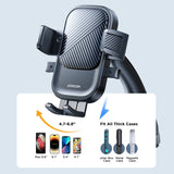 Joyroom Phone Holder Mount for Car Strong Suction Hands-Free  Cell Phone Mounts for Dashboard/Windshield 360° Rotation