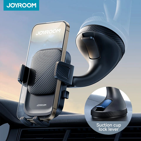 Joyroom Phone Holder Mount for Car Strong Suction Hands-Free  Cell Phone Mounts for Dashboard/Windshield 360° Rotation
