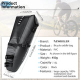 Bicycle Bag Waterproof 13L Large Capacity Bicycle Saddle Bag Bicycle Foldable Tail Bag Mountain Bike Road Luggage