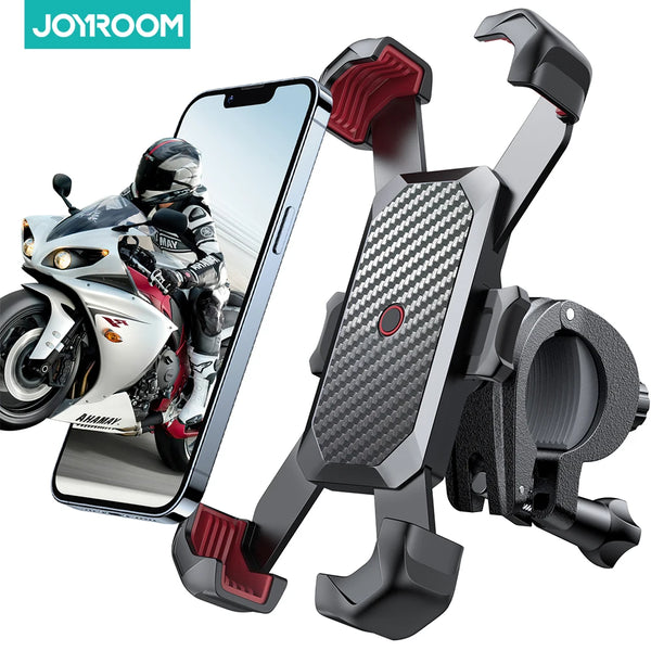 Joyroom Bike Phone Holder 360° View  Bicycle Phone Holder for 4.7-7 Inch Mobile Phone Stand Shockproof Bracket GPS Clip