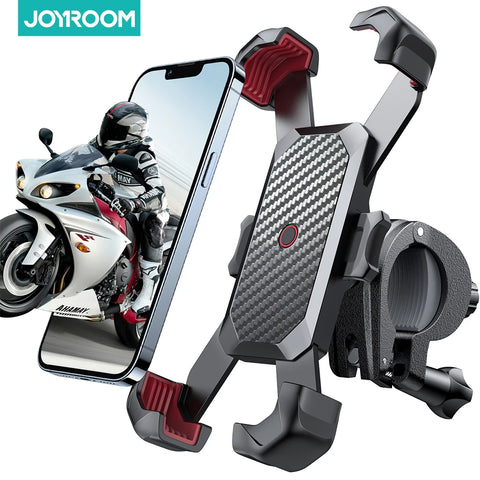 Joyroom Bike Phone Holder 360° View  Bicycle Phone Holder for 4.7-7 Inch Mobile Phone Stand Shockproof Bracket GPS Clip